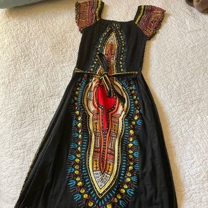 70’s vintage handmade maxi dress